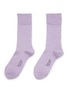 Main View - Click To Enlarge - FALKE - ‘Fine Shadow’ Cotton Blend Short Socks