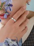  - ROBERTO COIN - ‘Love In Verona’ 18K White Gold Diamond Ruby Ring