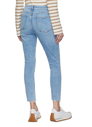 Back View - Click To Enlarge - RAG & BONE - Nina Cropped Skinny Jeans