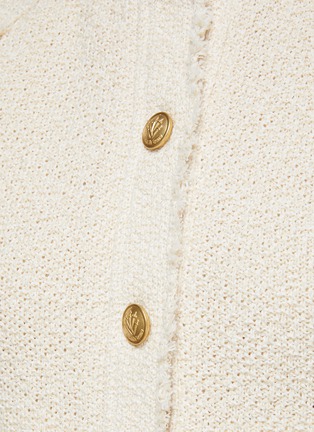  - RAG & BONE - Marisa' Gold Toned Button Tweed Jacket