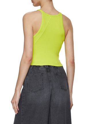 Back View - Click To Enlarge - RAG & BONE - The Essential Ribbed Knit Tank Top