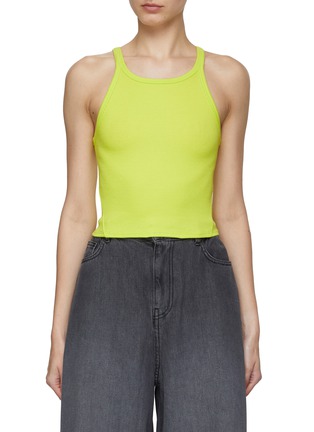 Main View - Click To Enlarge - RAG & BONE - The Essential Ribbed Knit Tank Top