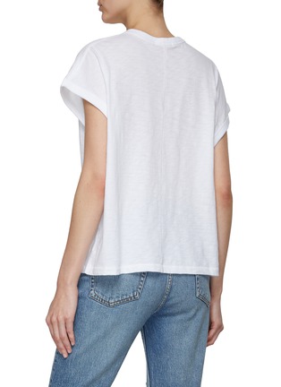 Back View - Click To Enlarge - RAG & BONE - RB Venice Photo Print Muscle Cotton T-Shirt
