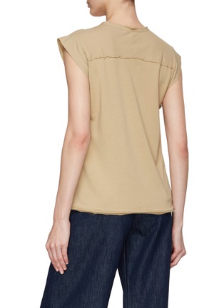 Back View - Click To Enlarge - RAG & BONE - Cotton Muscle T-Shirt