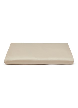 Main View - Click To Enlarge - FRETTE - Cotone Super King Size Bottom Sheet — Beige