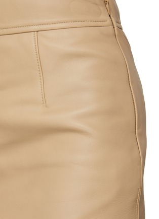  - THE FRANKIE SHOP - Heather Leather Pencil Skirt