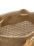 Detail View - Click To Enlarge - MIZELE - Safari Crocheted Lurex Backpack