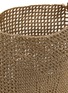 Detail View - Click To Enlarge - MIZELE - Medium Bucket Crocheted Lurex Bag