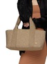 Figure View - Click To Enlarge - MIZELE - Large Mizele Crocheted Lurex Tote Bag