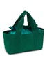 Detail View - Click To Enlarge - MIZELE - Large Mizele Crocheted Lurex Tote Bag