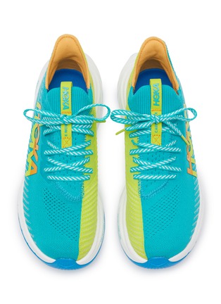 Detail View - Click To Enlarge - HOKA - ‘Carbon X 3’ Low Top Lace Up Sneakers