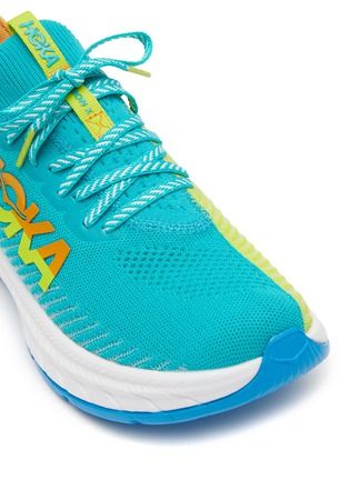 Detail View - Click To Enlarge - HOKA - ‘Carbon X 3’ Low Top Lace Up Sneakers