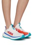 Figure View - Click To Enlarge - HOKA - ‘Carbon X 3’ Low Top Lace Up Sneakers