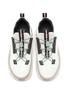 Detail View - Click To Enlarge - ON - ‘Cloudaway’ Low Top Drawstring Sneakers