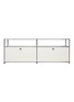 Main View - Click To Enlarge - USM - 2-Door TV Cabinet — White