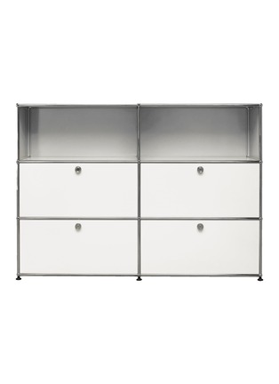 Main View - Click To Enlarge - USM - 4-Door Cabinet — White