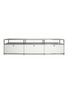 Main View - Click To Enlarge - USM - 3-Door TV Cabinet — White