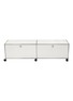 Main View - Click To Enlarge - USM - 2-Door TV Cabinet — White