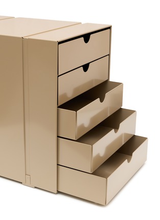 Detail View - Click To Enlarge - USM - Inos 5 Drawer Set — Beige