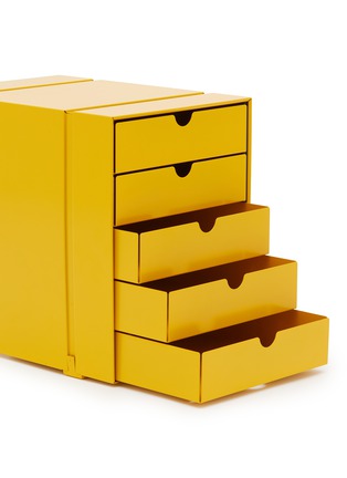 Detail View - Click To Enlarge - USM - Inos 5 Drawer Set — Golden Yellow