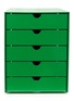 USM Inos 5 Drawer Set — Green