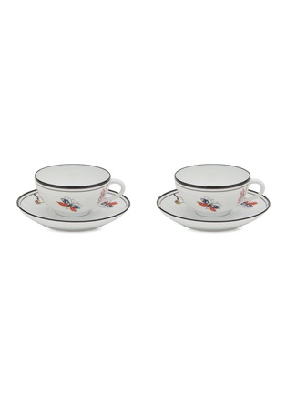 Main View - Click To Enlarge - GINORI 1735 - Arcadia Tea Cup & Saucer