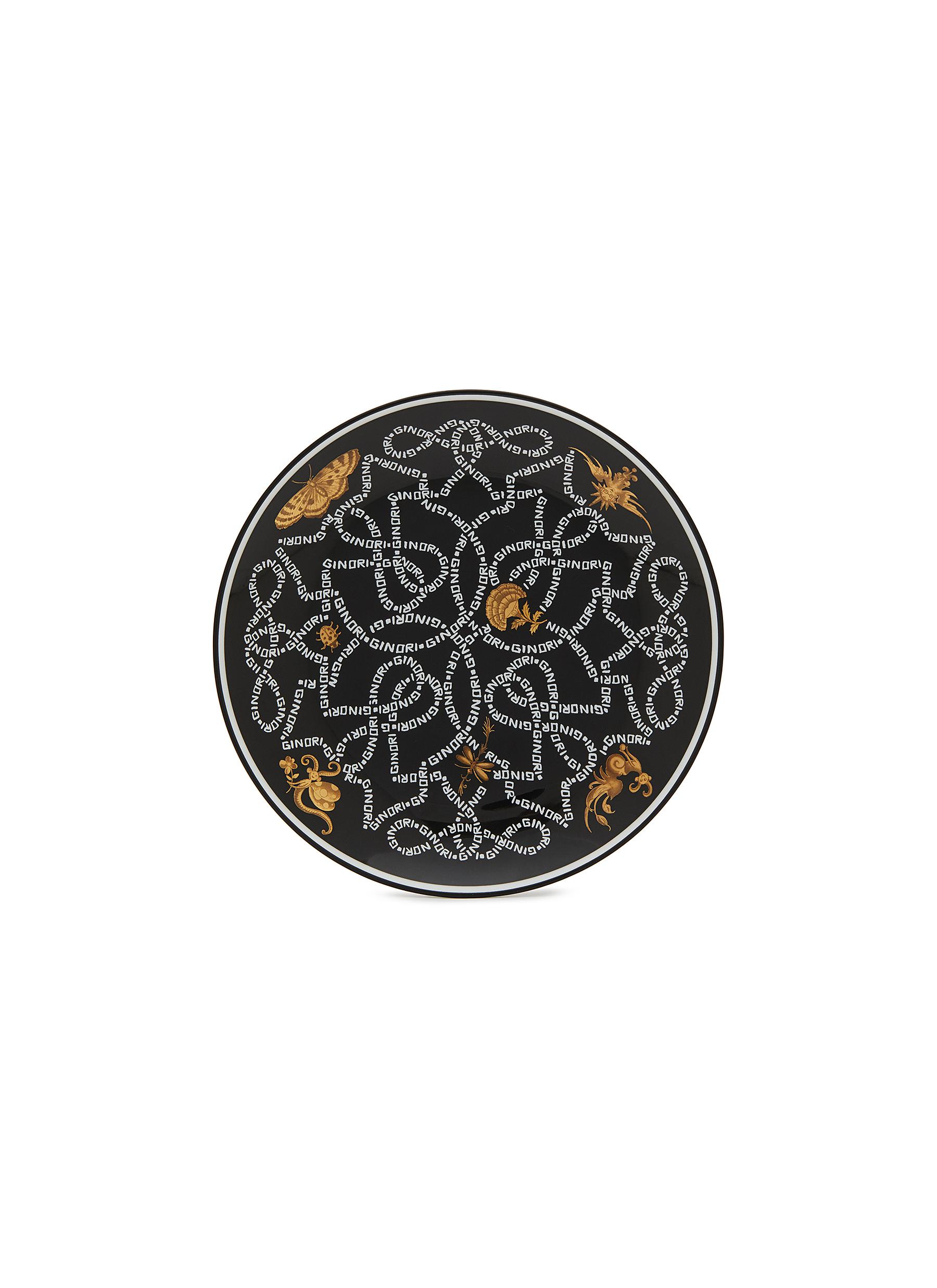 Arcadia Dessert Plate — Nero