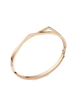 Main View - Click To Enlarge - REPOSSI - Antifer Double Band 18K Rose Gold Bangle — 16cm