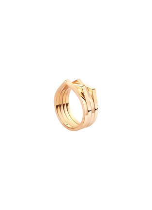 Main View - Click To Enlarge - REPOSSI - ‘Antifer’ 18K Rose Gold Diamond Pavé Earcuff