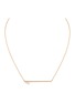 Main View - Click To Enlarge - REPOSSI - ‘Serti Sur Vide’ 18K Rose Gold Diamond Pendant Necklace