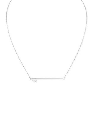 Main View - Click To Enlarge - REPOSSI - ‘Serti Sur Vide’ 18K White Gold Diamond Pendant Necklace