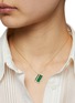 Figure View - Click To Enlarge - BAO BAO WAN - Abacus 18k Gold Diamond Emerald Charm Necklace