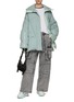 Figure View - Click To Enlarge - KHRISJOY - New Iconic Belted Knit Puffer Jacket
