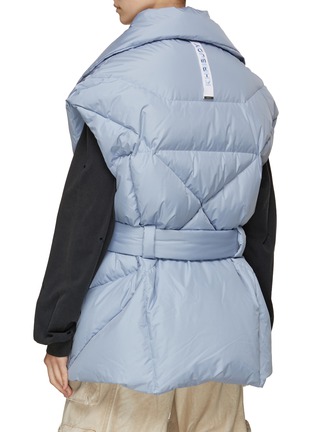 Back View - Click To Enlarge - KHRISJOY - New Iconic Belted Puffer Vest