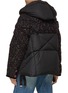 Back View - Click To Enlarge - KHRISJOY - Khris Tweed Hooded Puffer Jacket