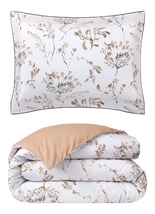 Main View - Click To Enlarge - YVES DELORME - Fugues Super King Size Bedding Set