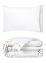 Main View - Click To Enlarge - YVES DELORME - Walton Super King Size Bedding Set — Sienna