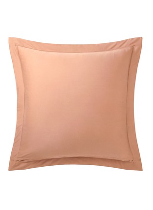 Main View - Click To Enlarge - YVES DELORME - Triomphe Pillow Case — Sienna