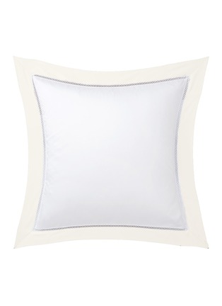 Main View - Click To Enlarge - YVES DELORME - Walton Pillow Case — Sienna