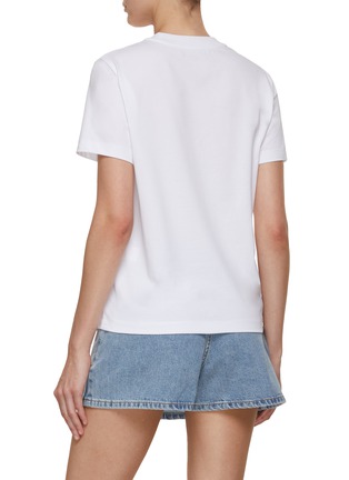 Back View - Click To Enlarge - MO&CO. - Bow Print T-Shirt