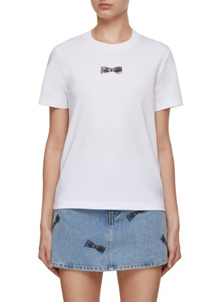 Main View - Click To Enlarge - MO&CO. - Bow Print T-Shirt