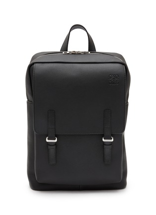 Main View - Click To Enlarge - LOEWE - ‘Military’ Soft Grained Leather Backpack