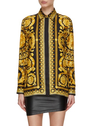 Main View - Click To Enlarge - VERSACE - Baroque Heritage Print Shirt