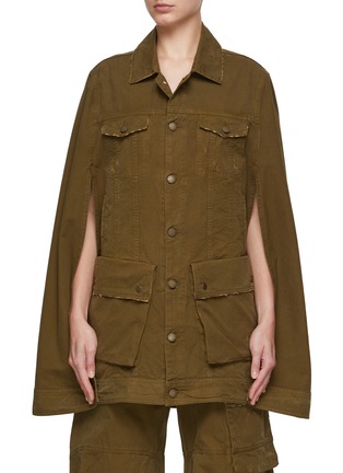 Main View - Click To Enlarge - DARKPARK - Kate Military Cape