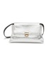 Main View - Click To Enlarge - CHLOÉ - ‘Penelope’ Metallic Leather Clutch Bag