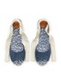 Detail View - Click To Enlarge - CHLOÉ - ‘Piia’ 80 Denim Espadrille Sandals