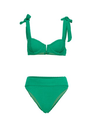 Main View - Click To Enlarge - BEACH RIOT - Blair Top and Highway Bottoms Swim Set