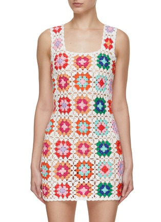 Main View - Click To Enlarge - BEACH RIOT - James Crochet Mini Dress