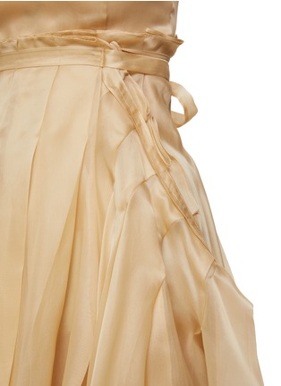  - A.W.A.K.E. MODE - Asymmetric Organdy Midi Dress
