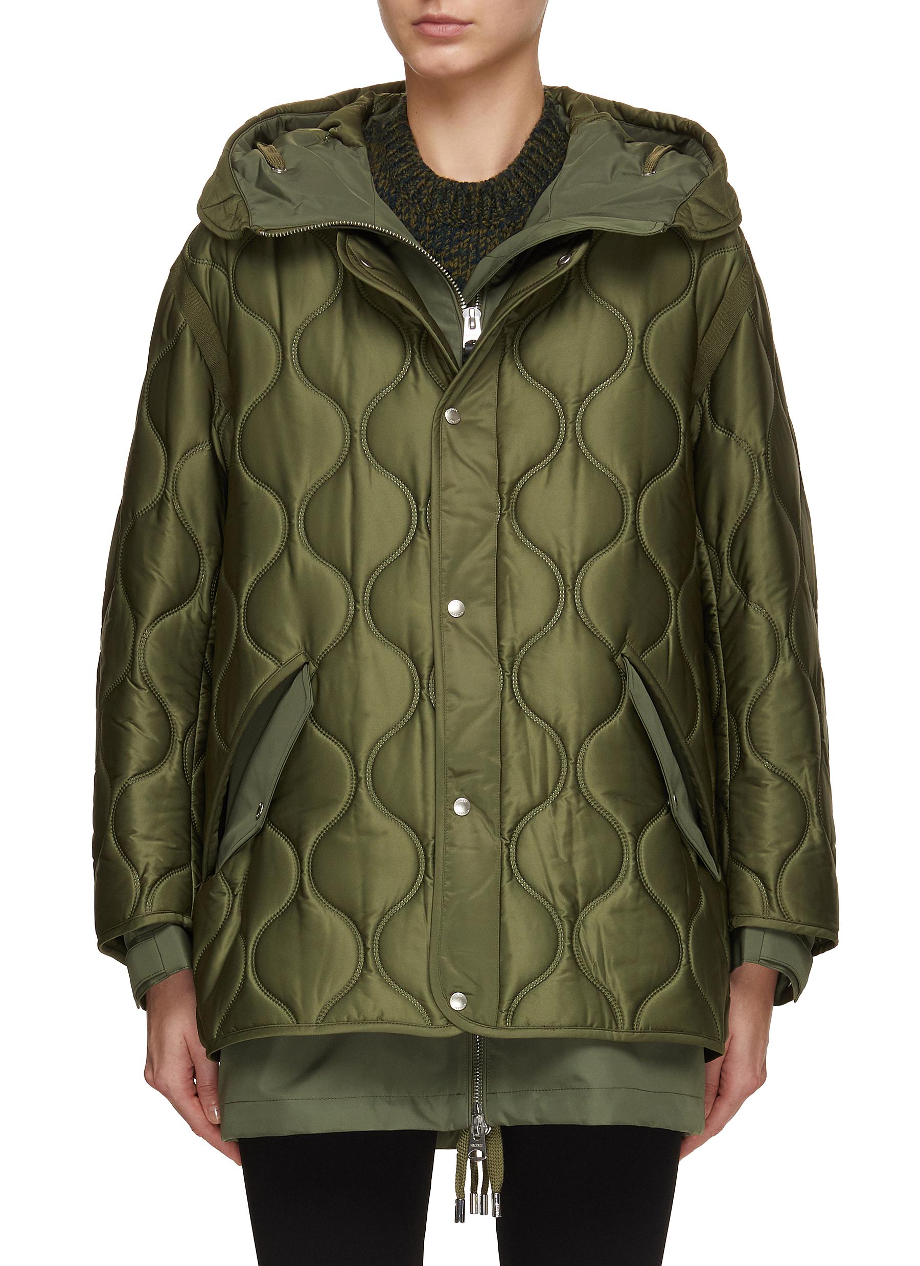 Maia Heritage Quilted Hooded Jacket